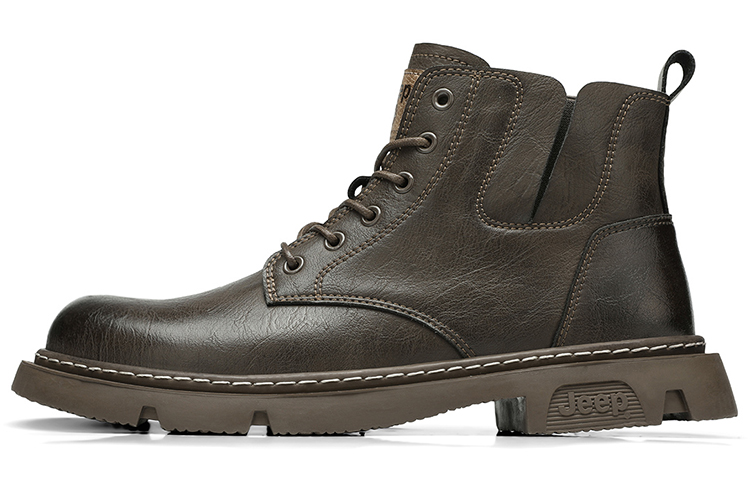 Jeep Short Martin Boot Men's Khaki