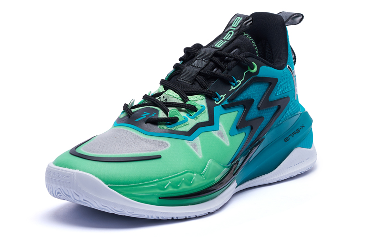 361° B1G3 3.0 Cushioned Slip-Resistant Low-Top Basketball Shoes Men's Tale Green