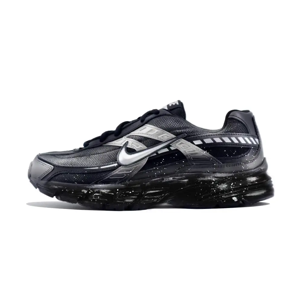 Nike Initiator Abrasion Resistant Low top Casual City Commute Running Shoes Men's Black White