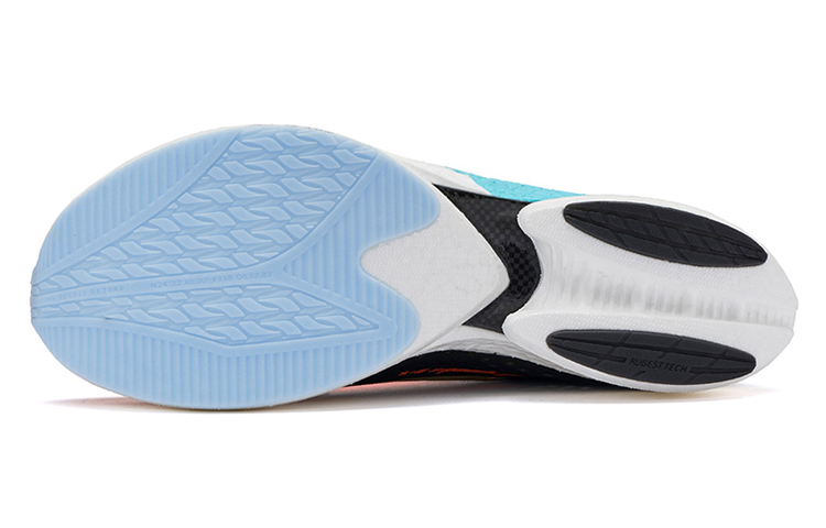 361° Speeding Full Speed Ahead Cushioning Anti-Slip And Wear-Resistant Low-Top Running Shoes Orange Black