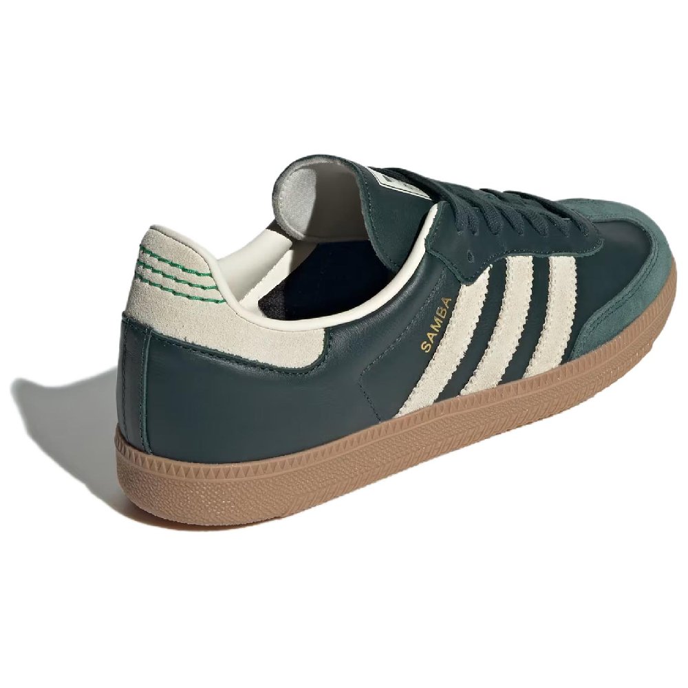 Adidas Samba Og Shadow Green Cream White Gold Metallic