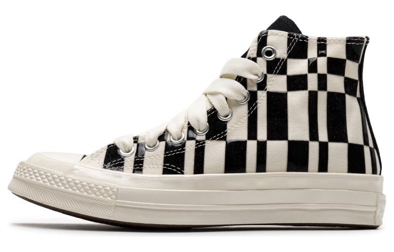Converse Chuck 70 Vintage Canvas High Top Shoes 'Black Beige'