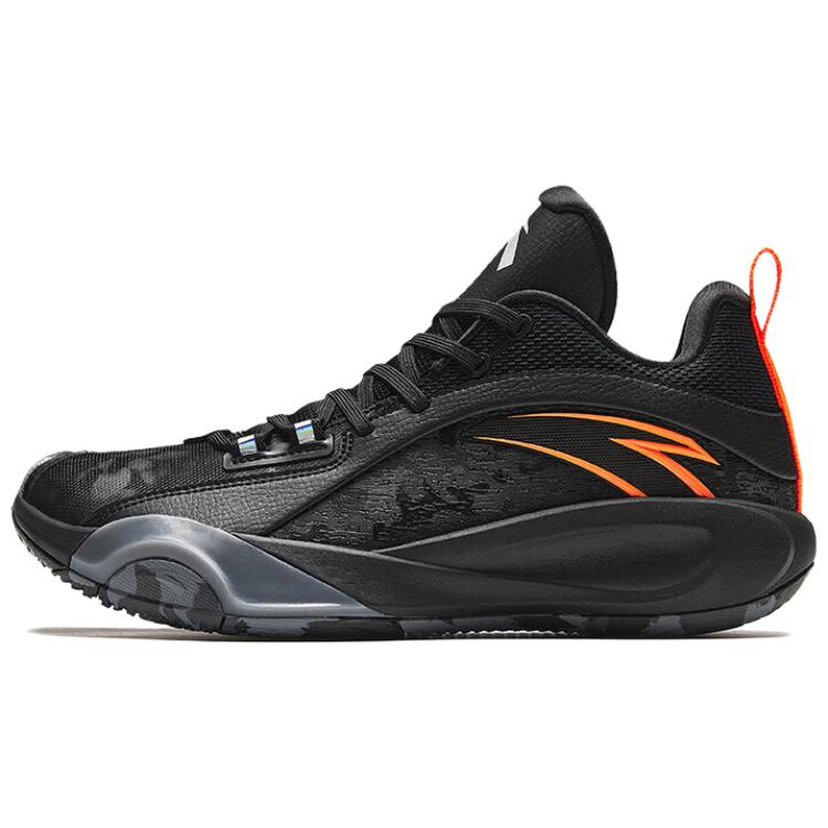 Anta Windhole 4th Generation Slip Resistant Basketball Shoes Men's Black