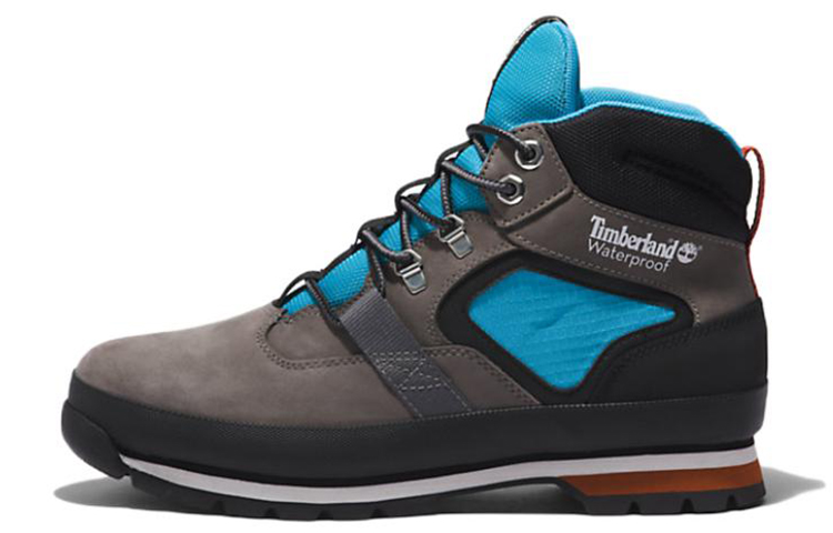 Timberland Euro Hiker Chukka Ankle-Length Outdoor Boots Black Blue