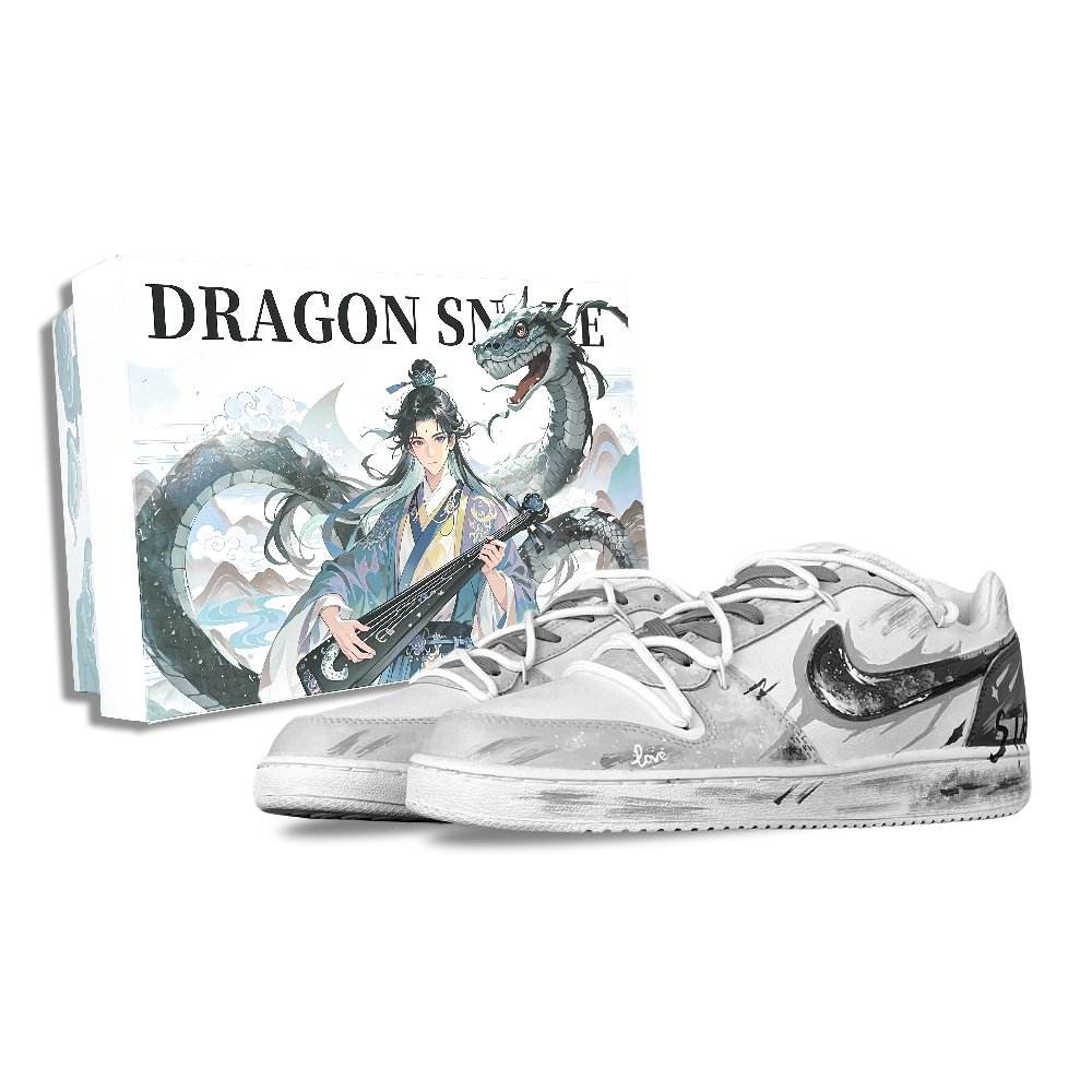 Nike EBERNON Starry Sky Guardian Slip Resistant Low Top Skateboard Shoes Men's Gray