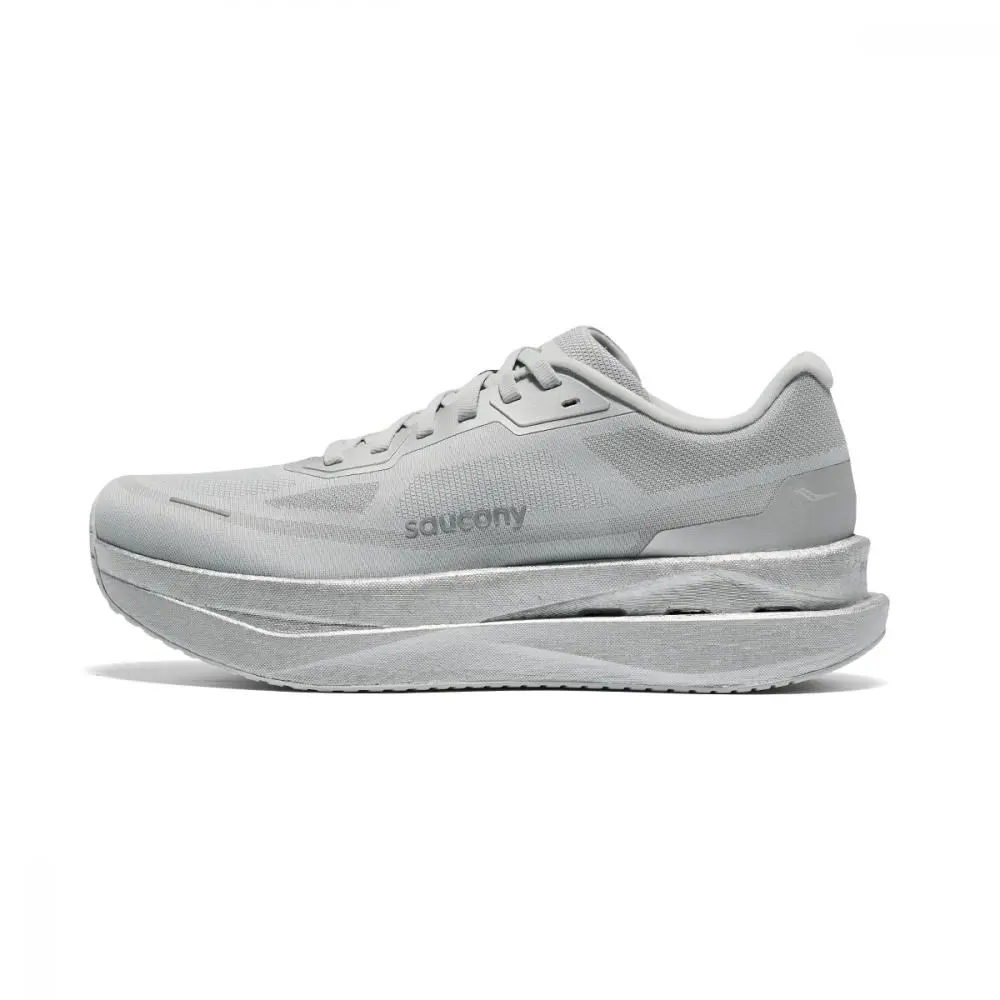 Saucony GRID ID Cushioning Abrasion Resistant Breathable Coverage Low top Casual Running Shoes Unisex Gray