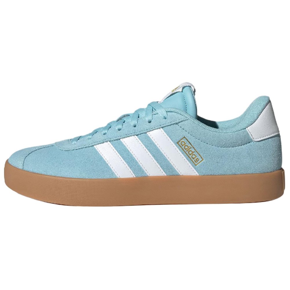 Adidas VL COURT 3.0 Abrasion Resistant Low Top Skateboard Shoes Unisex Blue