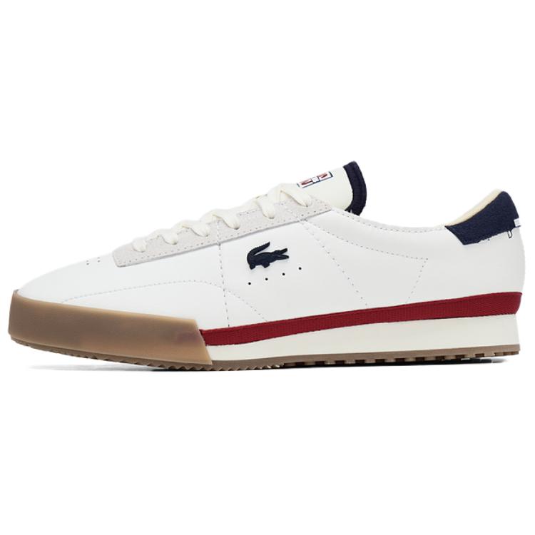 LACOSTE Casual Shoes Men's White Red купить в интернет-магазине Yoocart с быстрой доставкой по России.