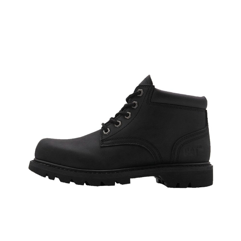 CAT DOUBLE DAY WOS B4C SS23 Short Big Yellow Boots Women's Black