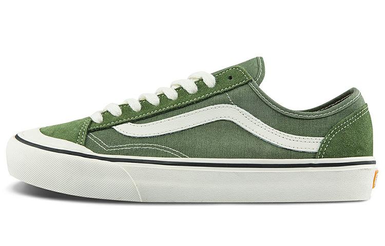 Vans Style 36 Low Top Casual Skate Shoes Unisex Green