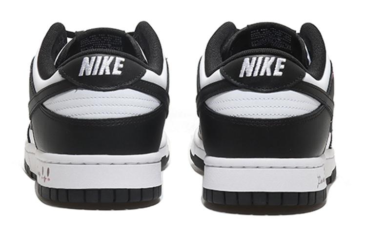 Nike Dunk Low Black Low top Skateboard Shoes GS Black White купить в интернет-магазине Yoocart с быстрой доставкой по России.
