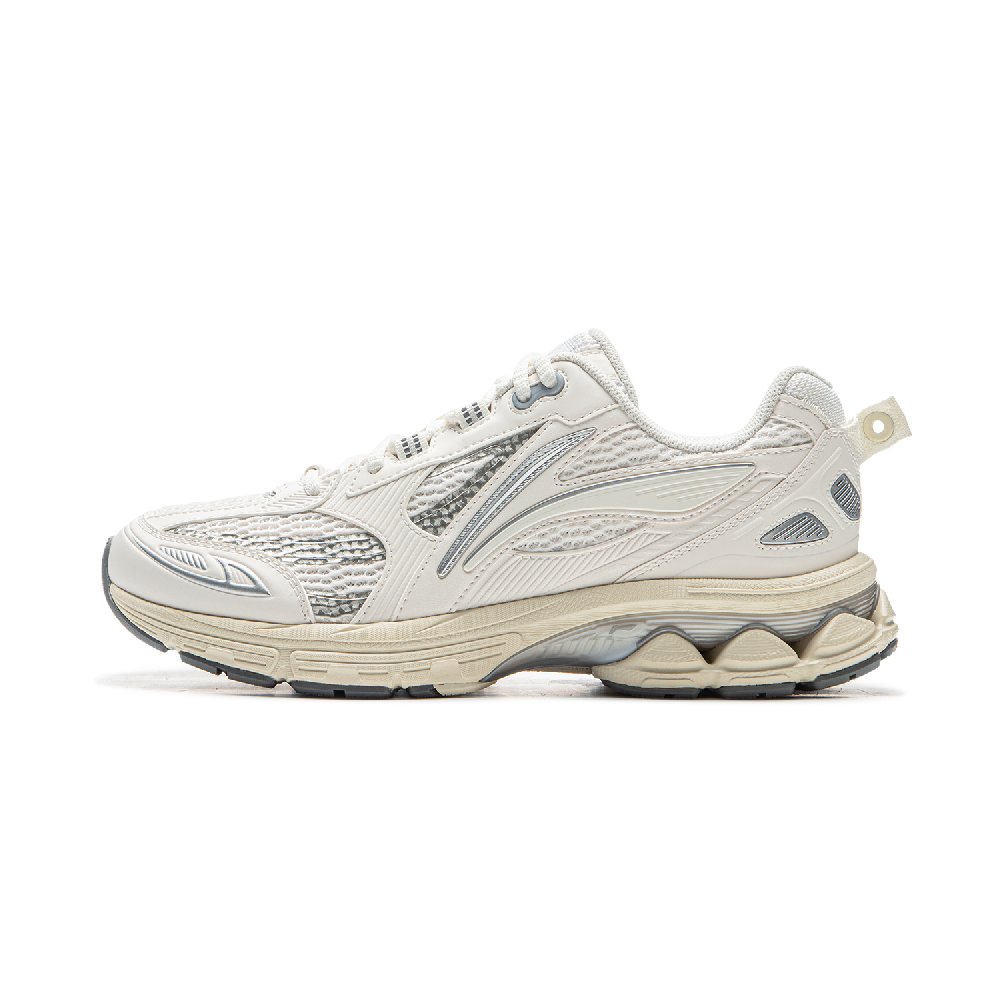 LiNing Shake 2.0 Anti-Slip Wear-Resistant Low-Top Running Shoes Women's White