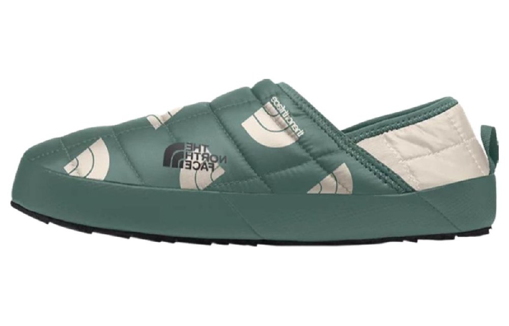 THE NORTH FACE Thermoball Traction Mule V 'Dark Sage Next Gen Logo Print Gardenia White' Women's