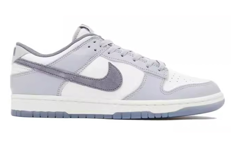 Nike Dunk Anti-Slip Wear-Resistant Low-Top Skateboard Shoes Men's White Gray купить в интернет-магазине Yoocart с быстрой доставкой по России.