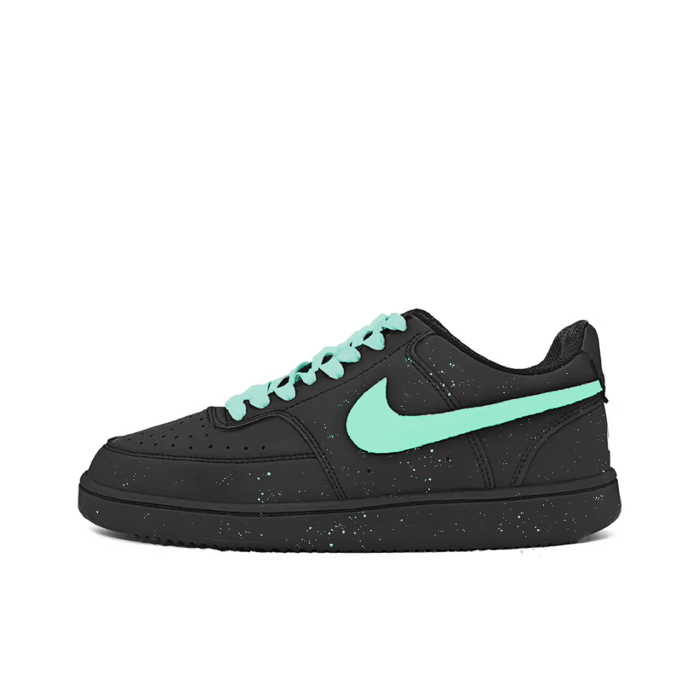 Nike Court Vision Non-slip Lightweight Low-Top Skateboard Shoes Unisex Green