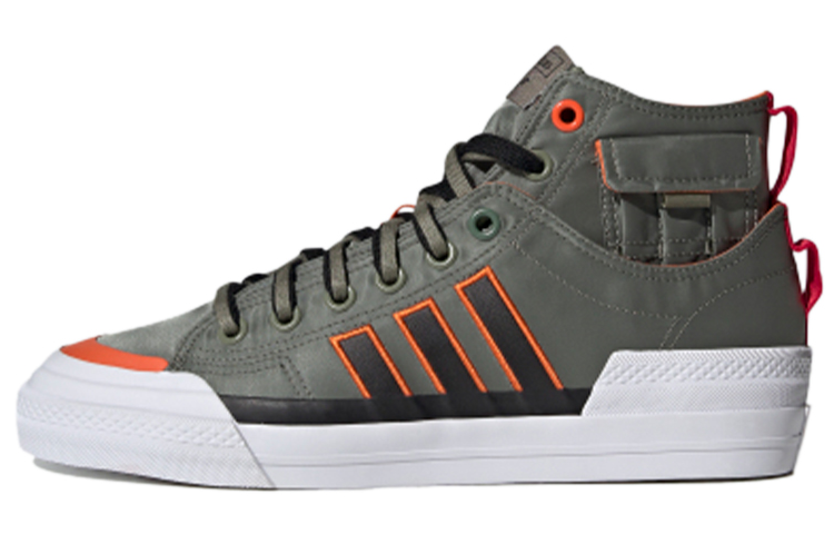 Adidas Nizza Hi Dl 'Green White Orange'