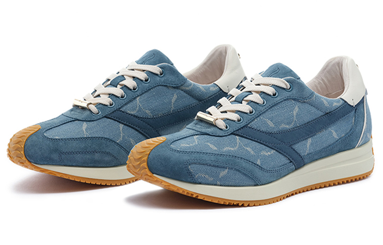 LI-NING 1990 Zhengrong Casual Shoes Women's Low-Top Blue