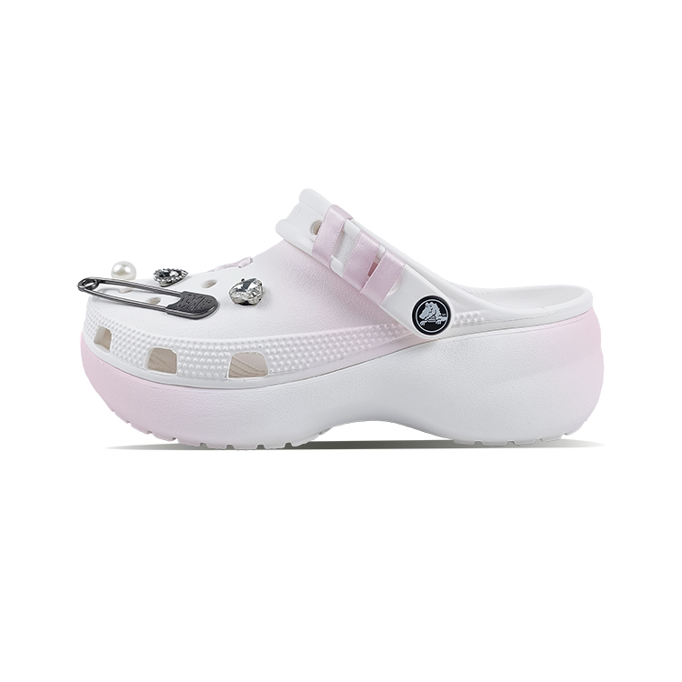 Crocs Classic Platform Clog Clogs Women's White