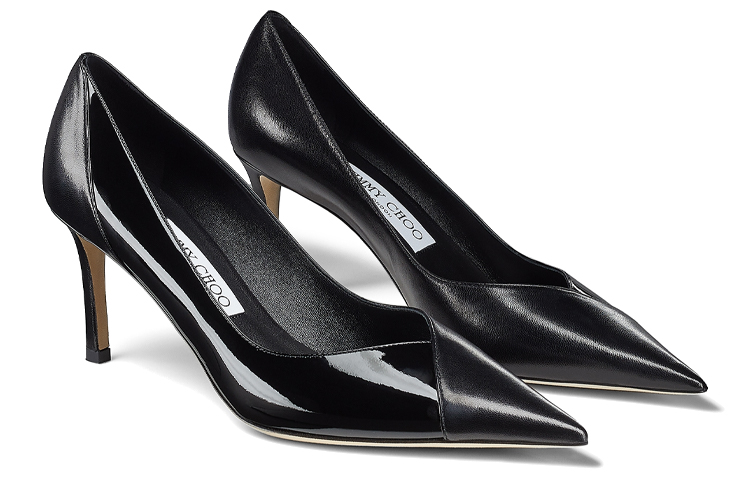 Jimmy Choo Cass 75mm Panelled Pumps