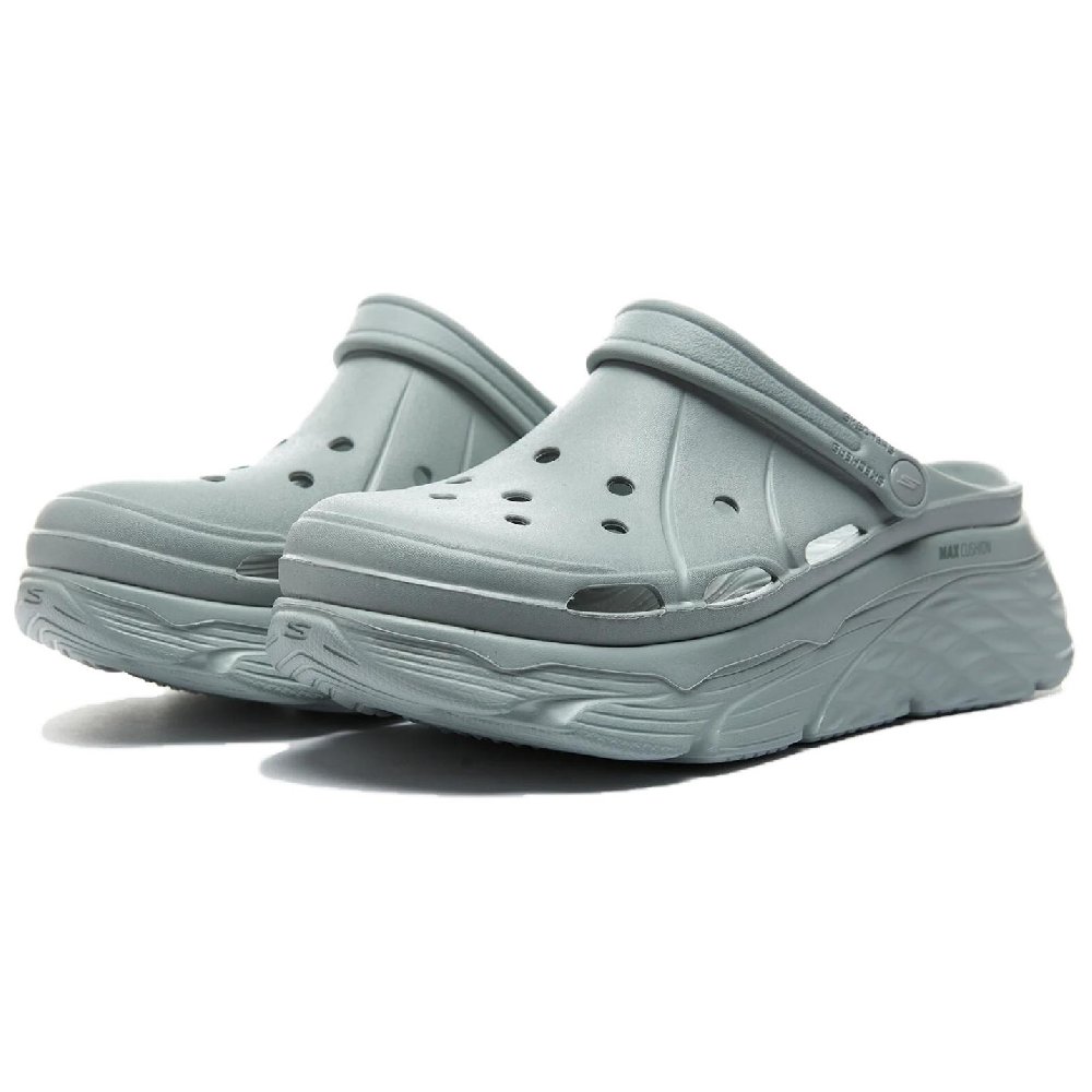 Skechers Max Cushioning Monster Bubbles Clogs Women's Blue