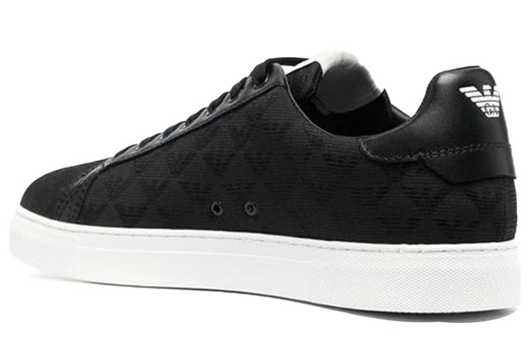 EMPORIO ARMANI Logo Printed Lace Up Sneakers купить в интернет-магазине Yoocart с быстрой доставкой по России.
