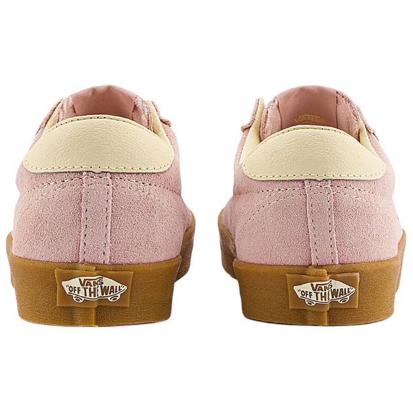 Vans Sports Low Top Skateboard Shoes Unisex Pink