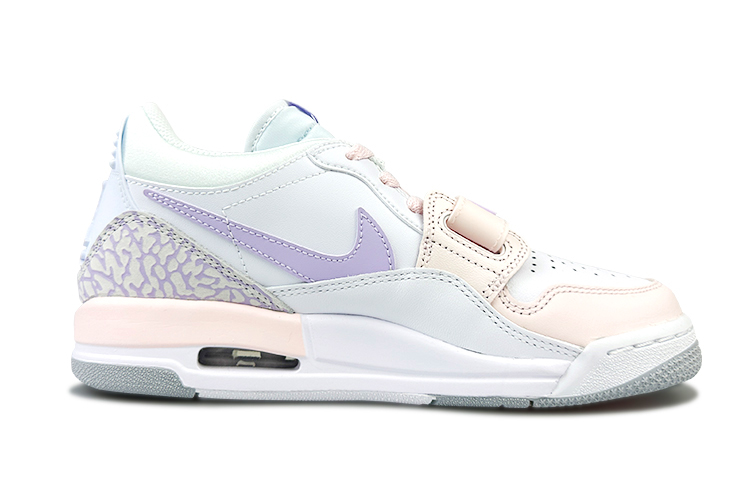 Jordan Legacy 312 Cushioning, Wear Resistant Low Top Vintage Basketball Shoes Women's Pink Purple купить в интернет-магазине Yoocart с быстрой доставкой по России.