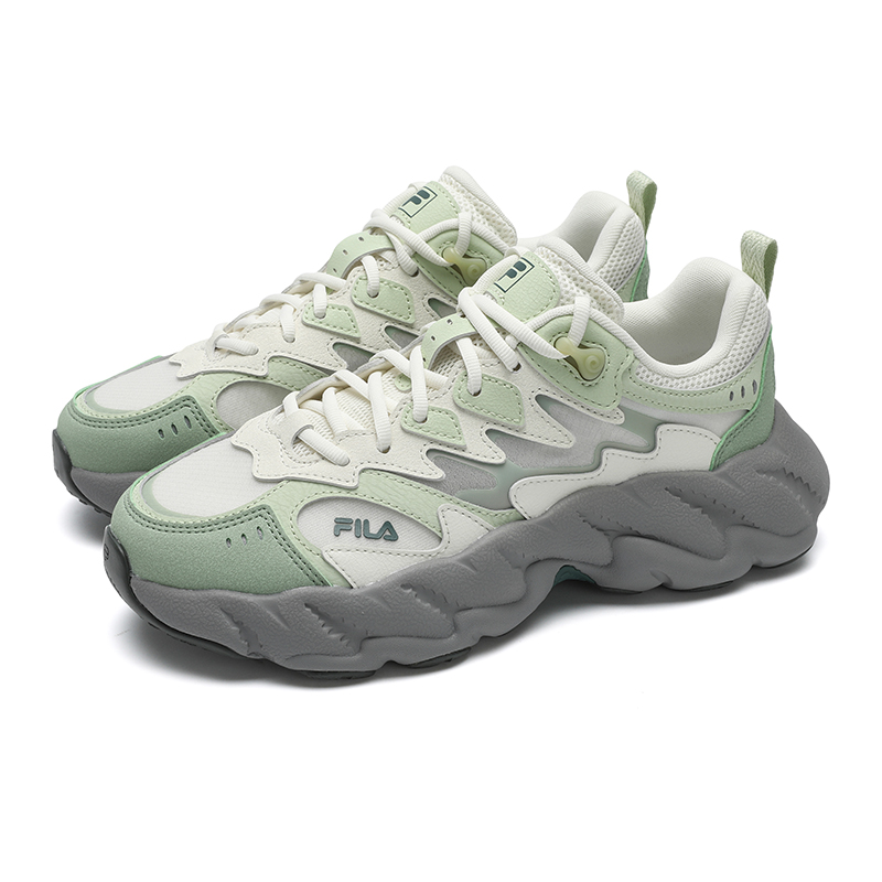 FILA Fern 2 Fern Sneakers 2.0 Abrasion Resistant, Lightweight, And Breathable Low Top Casual Shoes Women's White Green купить в интернет-магазине Yoocart с быстрой доставкой по России.