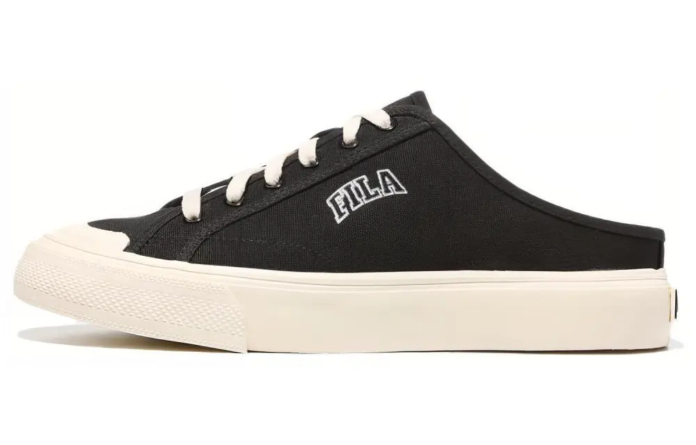 FILA Low Top Slip On Sneakers 'Black'