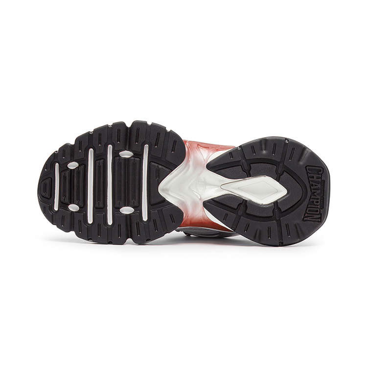 Champion Year Of The Snake Fang Shark Shoes Power Armor Low-Top Chunky Sneakers Men's Ash Red/Milk White