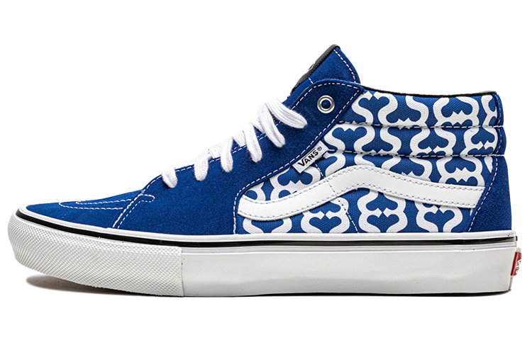 Vans Skate Grosso Mid Supreme Monogram S Logo Royal