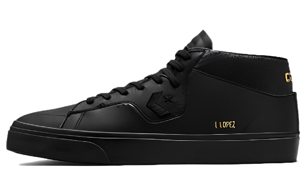 Converse Louie Lopez Pro Mid 'Mono Leather Triple Black'