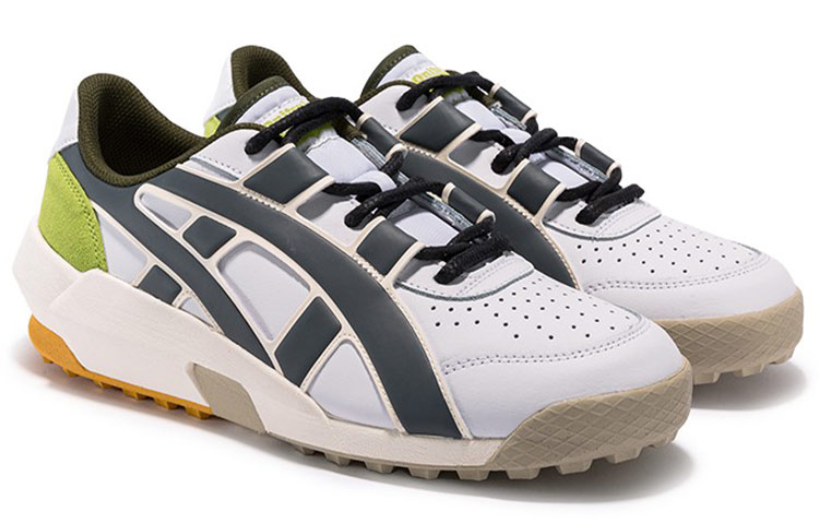 Onitsuka Tiger Big Logo Trainer 'White Grey Green' купить в интернет-магазине Yoocart с быстрой доставкой по России.