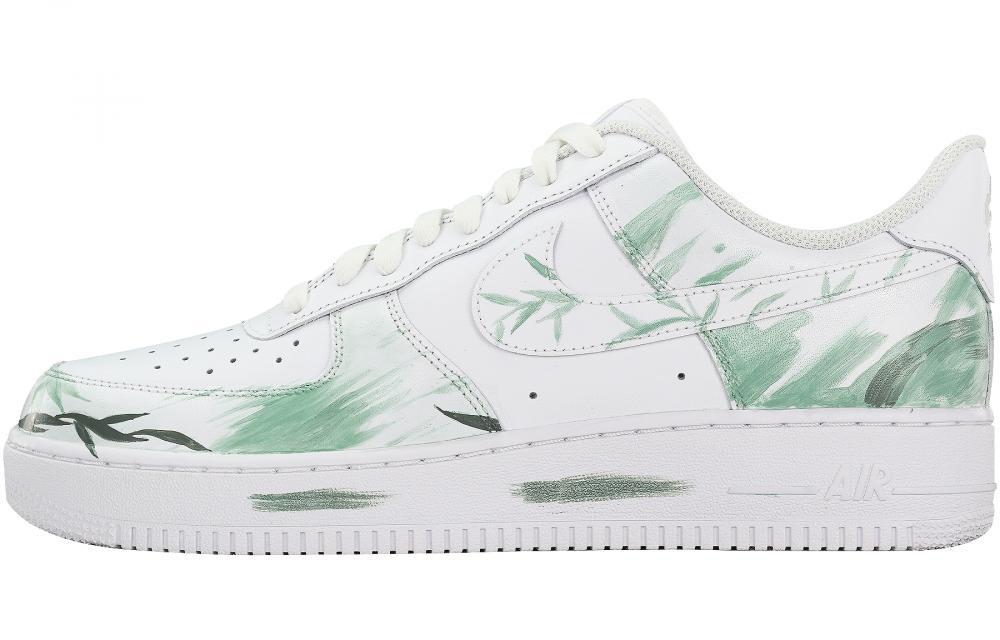 Nike Air Force 1 Air Force 1 Coverage Slip Resistant And Abrasion Resistant Low Top Skateboard Shoes Unisex White