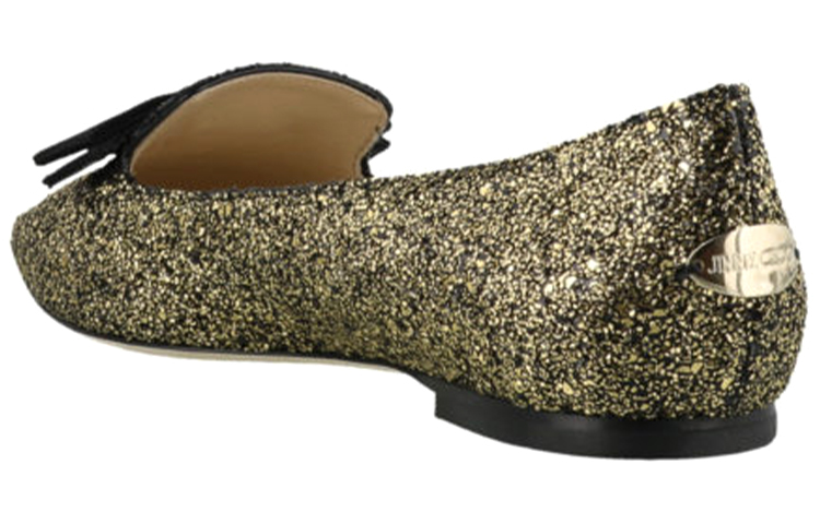 Jimmy Choo Gala Casual Single Shoes Women's Gold