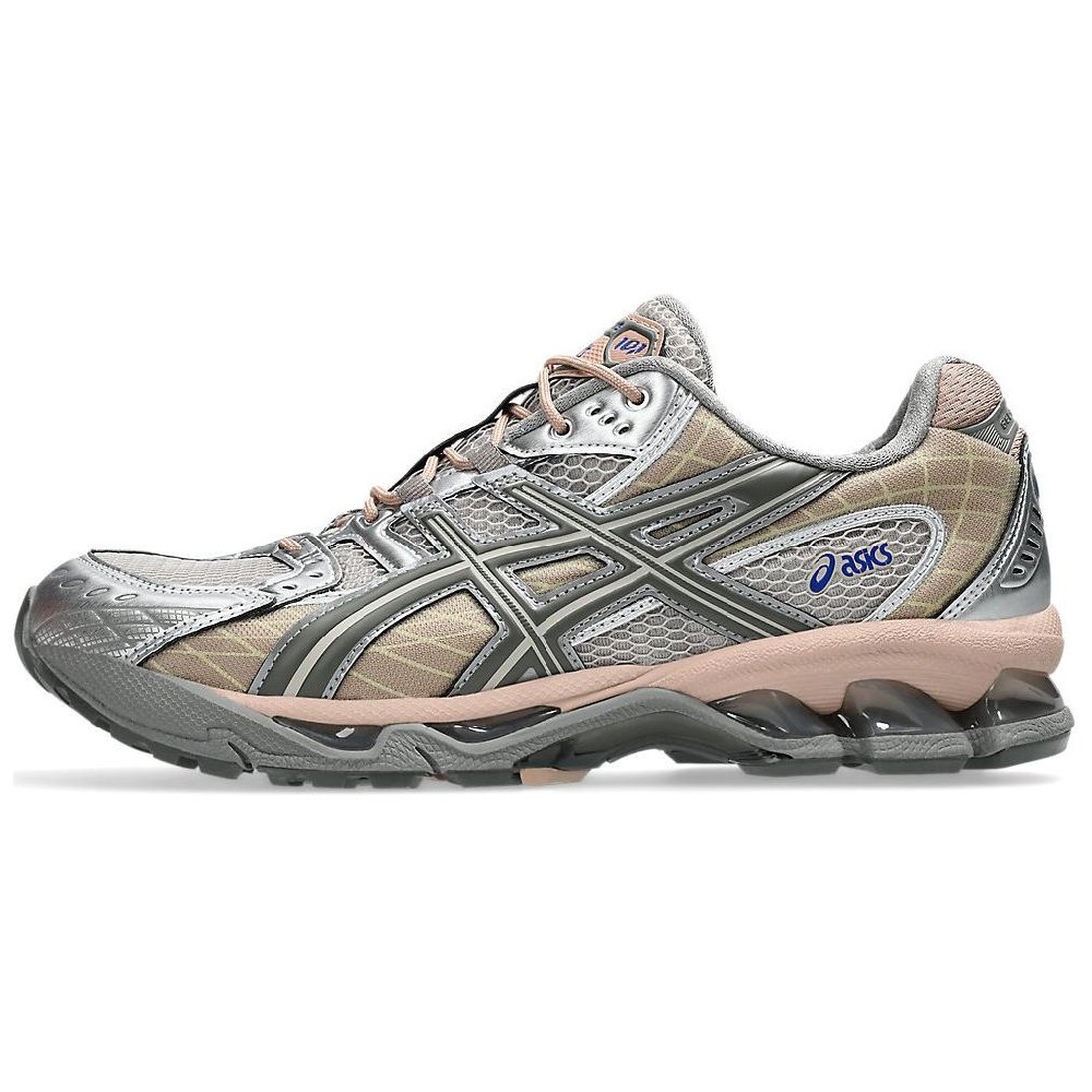 Asics GEL Nimbus 10.1 Anti Slip Wear Resistant Low Top Casual Running Shoes Unisex Silver Brown