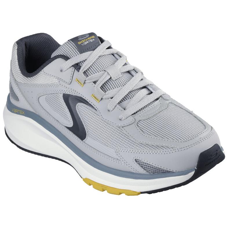 Skechers Low Top Casual Running Shoes Men's Gray