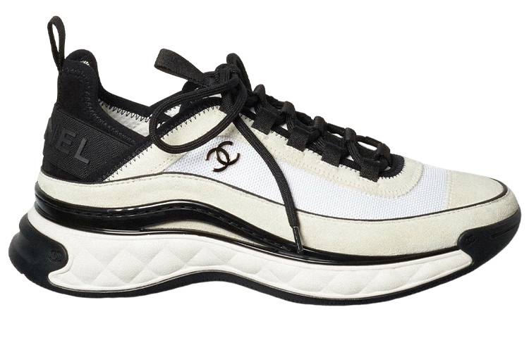 CHANEL Suede Trainer White Black Women's купить в интернет-магазине Yoocart с быстрой доставкой по России.
