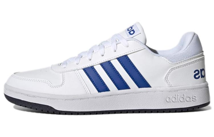 Adidas Hoops 2.0 Shoes 'White Royal Blue'