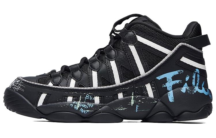 FILA FUSION Fila Spaghetti Vntg Black