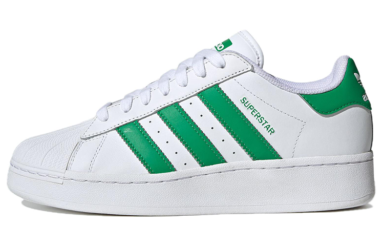 adidas originals Superstar XLG White Green