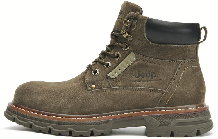 Jeep Short Martin Boot Men's Khaki