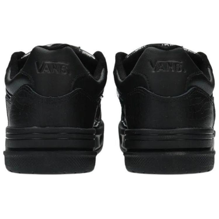 Vans Upland Anti Slip Wear Resistant Low Top Skateboard Shoes Unisex Black
