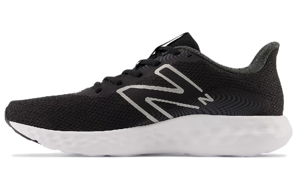 New Balance 411v3 Shoes 'Black Dark Silver Metallic'
