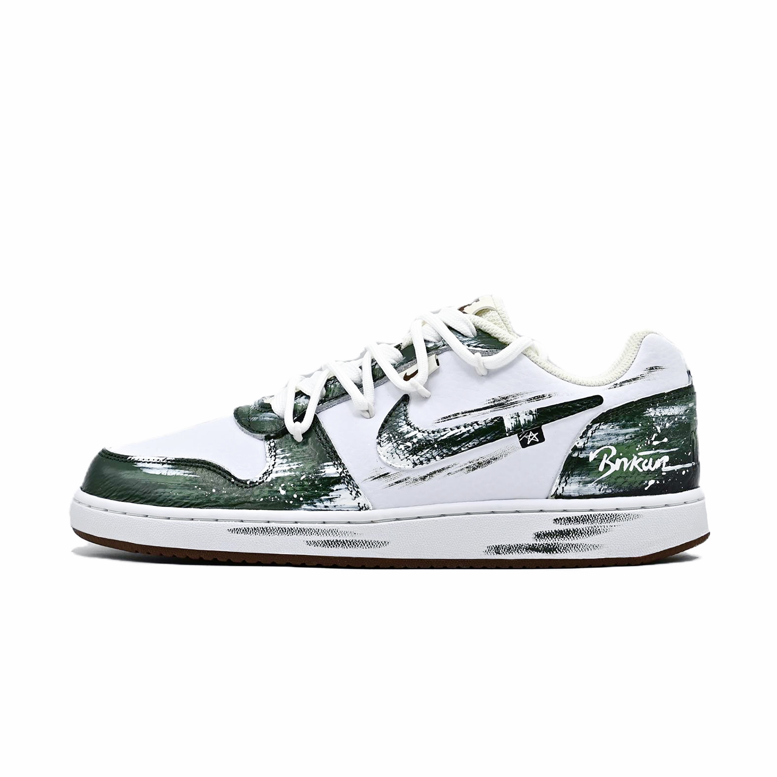 Nike EBERNON Forest Gaze Abrasion Resistant Low top Skateboard Shoes Men's