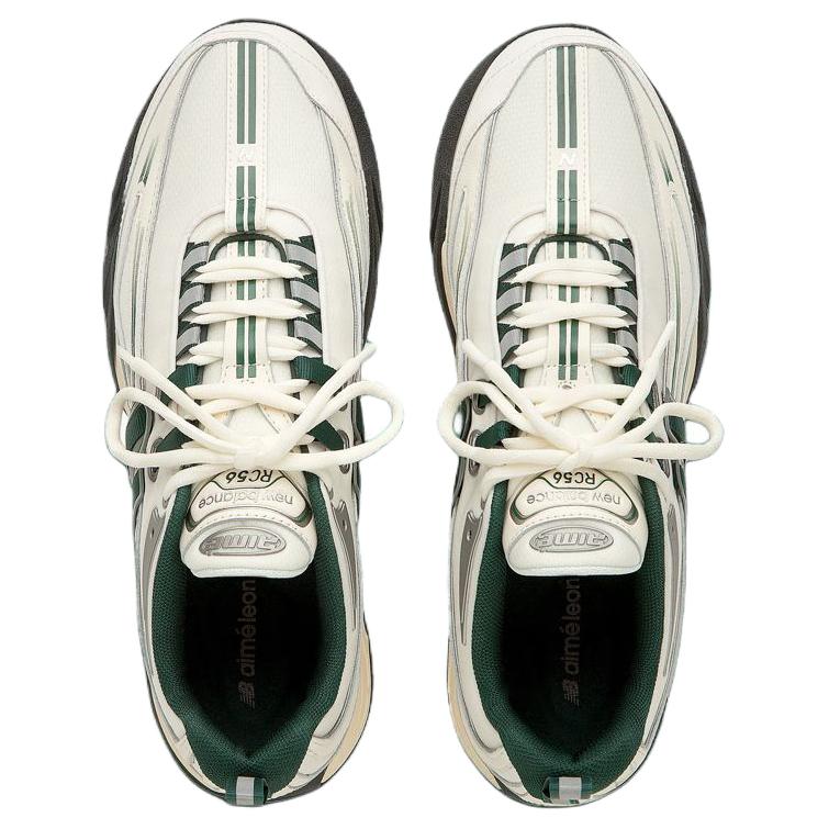 AIME LEON DORE x New Balance RC56 Low Top Running Shoes Unisex White Green