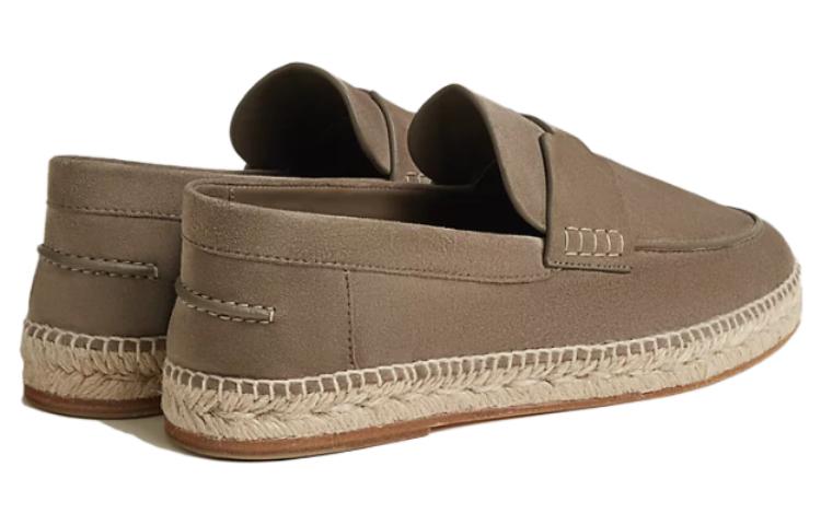 HERMES Trip Espadrilles Men's Umber