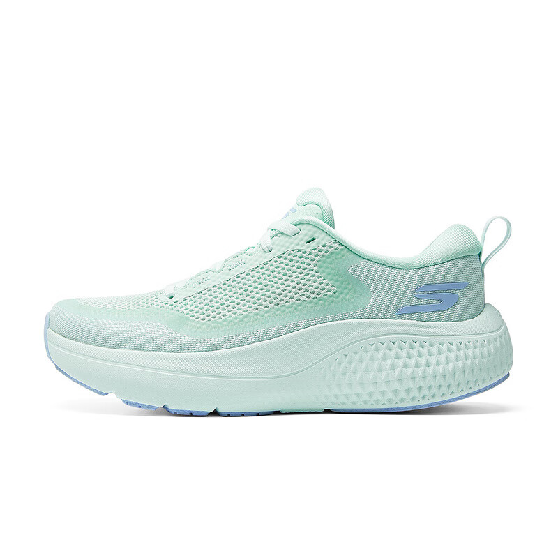 Skechers GO RUN Low Top Running Shoes Women's Green Blue
