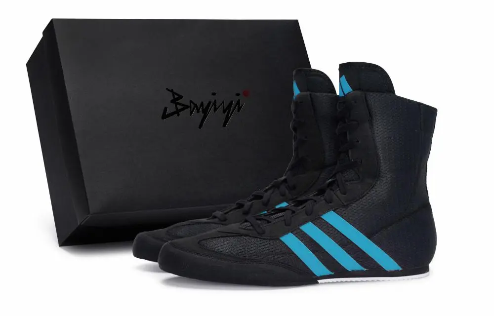 Adidas Box Hog 2.0 Training Shoes Unisex High top Lake Blue