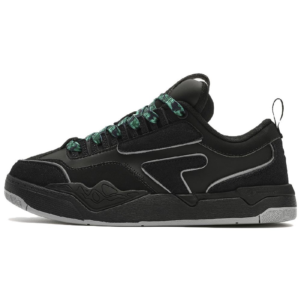 FILA FUSION Nollie X Beams Sneakers 'Black Green' Women's